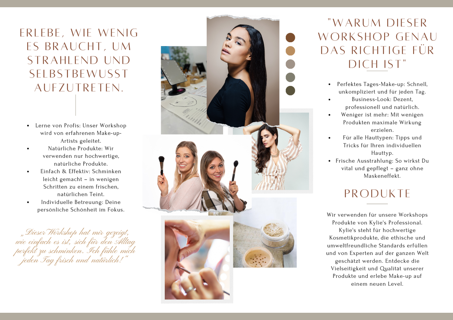 werde dein eigener Make up Artist schritt für schritt make up kurs