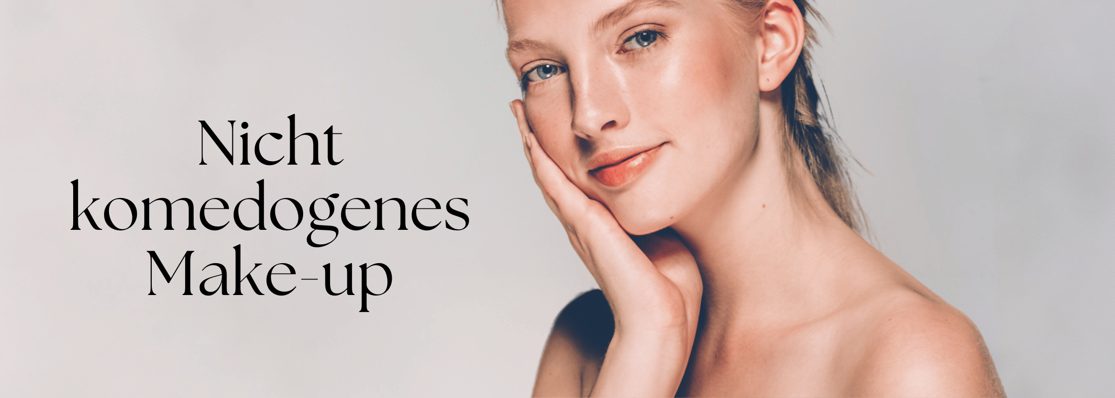Nicht komedogenes Make up 